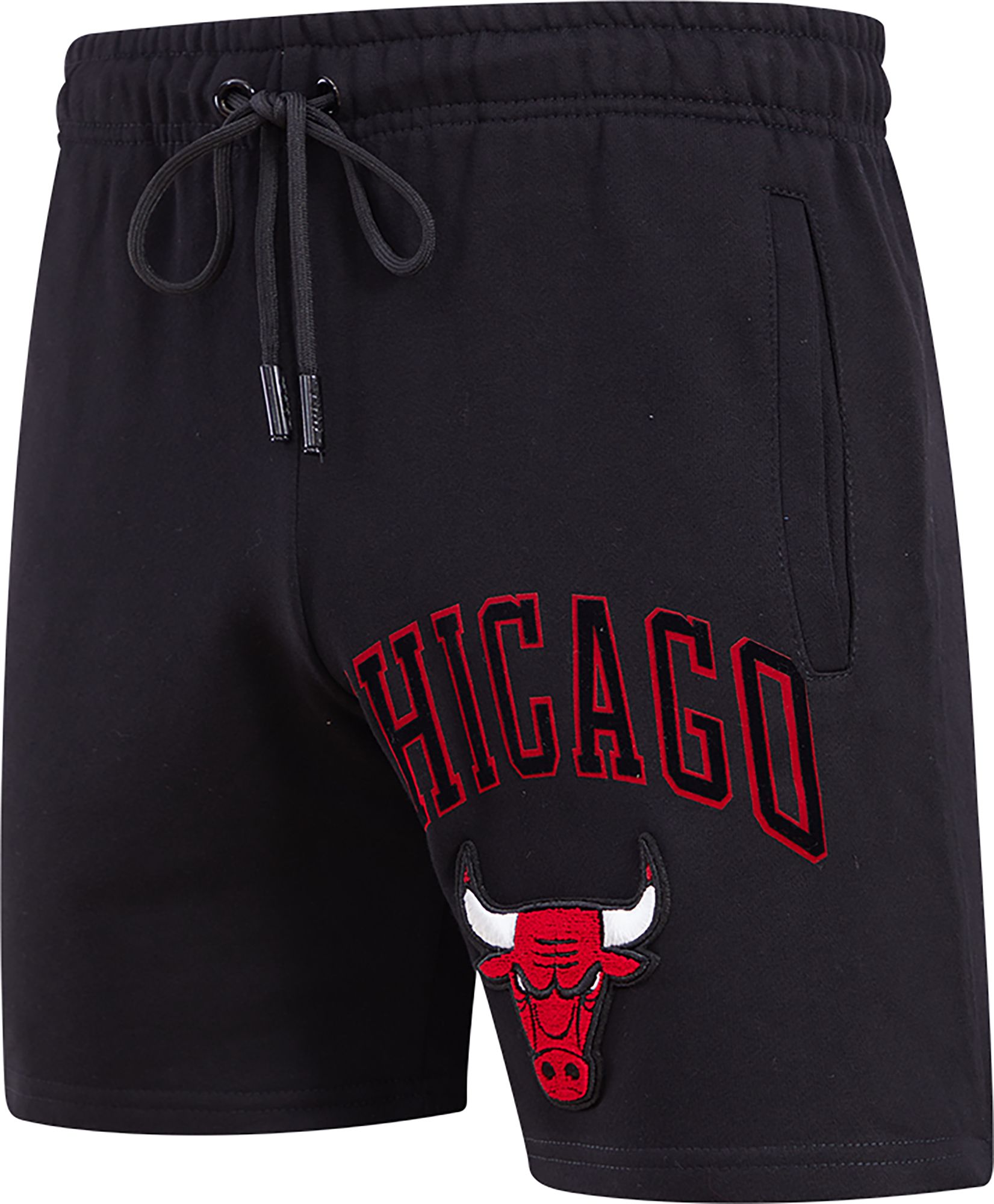 Pro Standard Men's Chicago Bulls Black Fleece Shorts product image