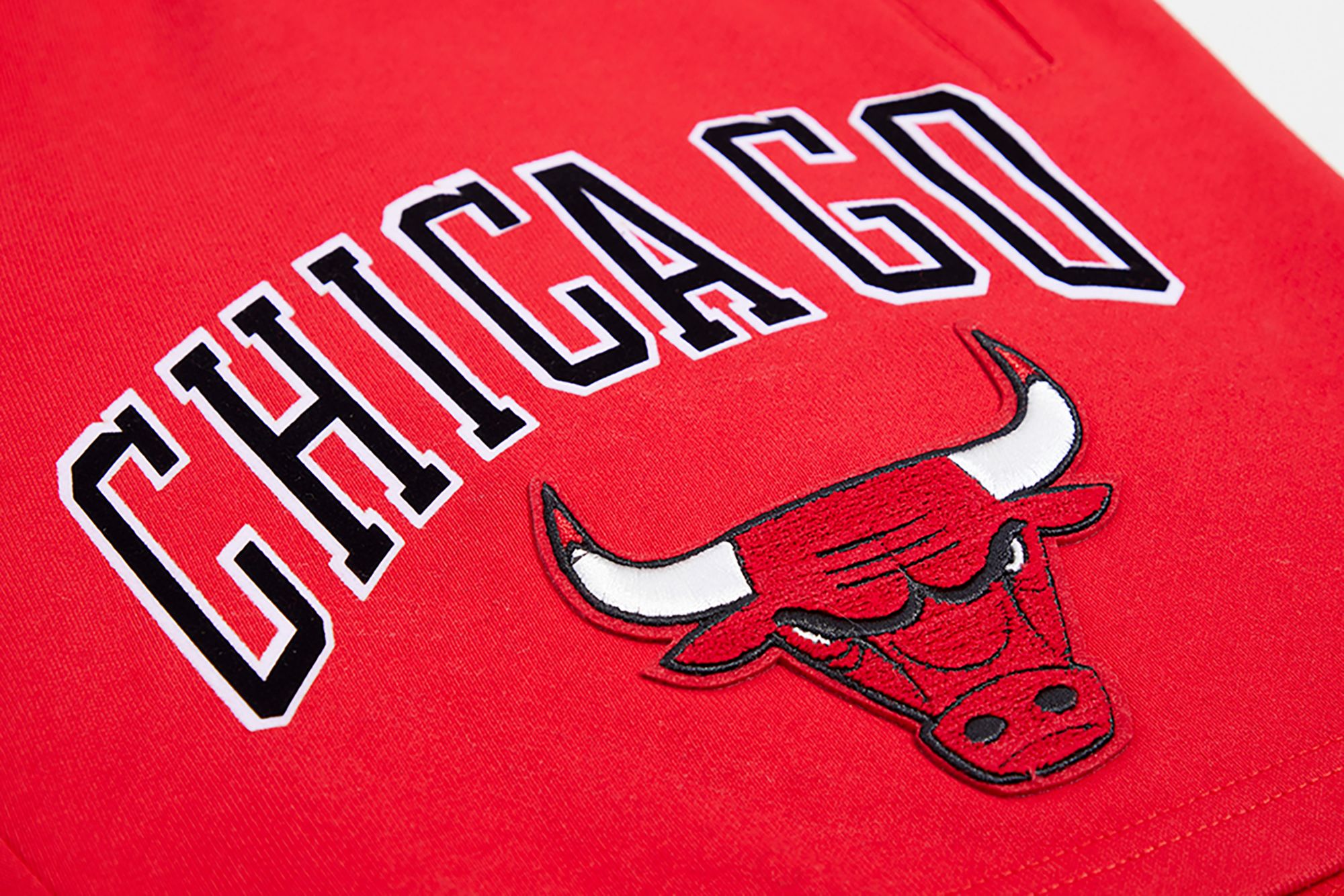 Pro Standard Men's Chicago Bulls Red Fleece Shorts product image