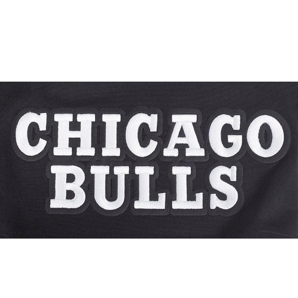 Pro Standard Men's Chicago Bulls Black Classic Fleece Shorts product image