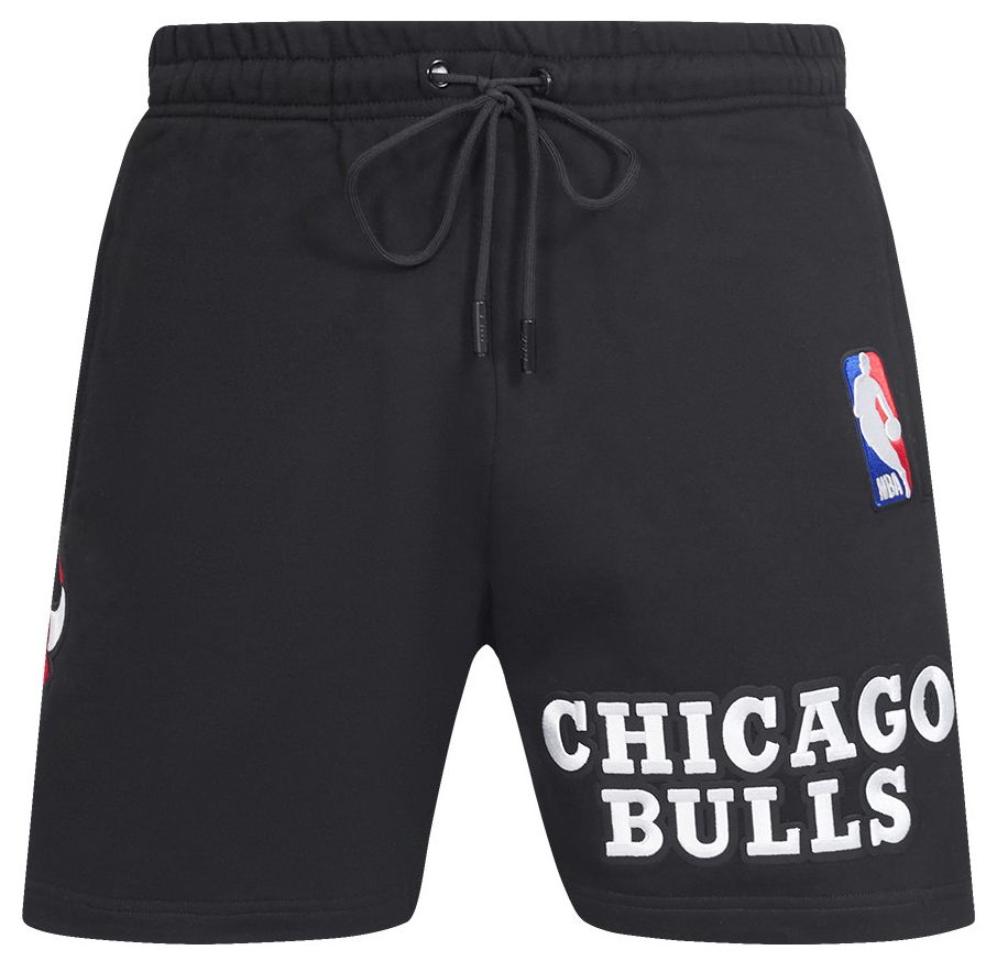 Pro Standard Men's Chicago Bulls Black Classic Fleece Shorts product image