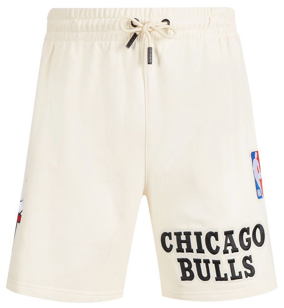 Pro Standard Men's Chicago Bulls Off White Classic Fleece Shorts product image