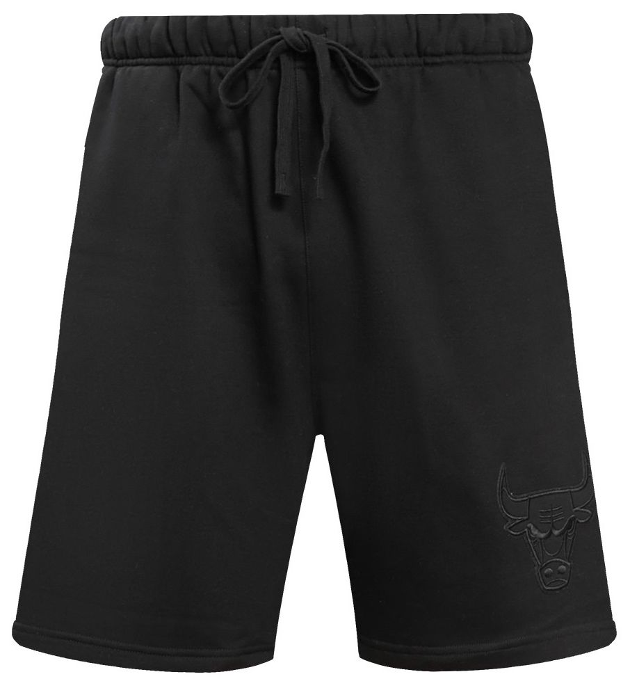 Pro Standard Men's Chicago Bulls Black Neutral Fleece Shorts product image