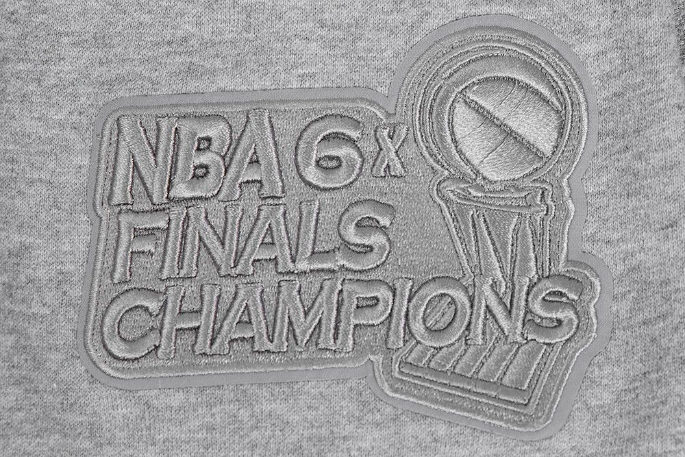 Pro Standard Men's Chicago Bulls Gray Neutral Fleece Shorts product image