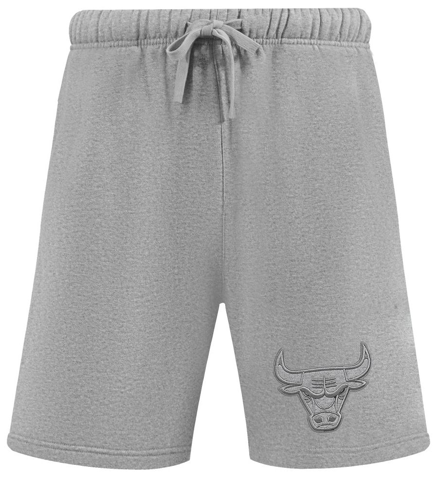 Pro Standard Men's Chicago Bulls Gray Neutral Fleece Shorts product image