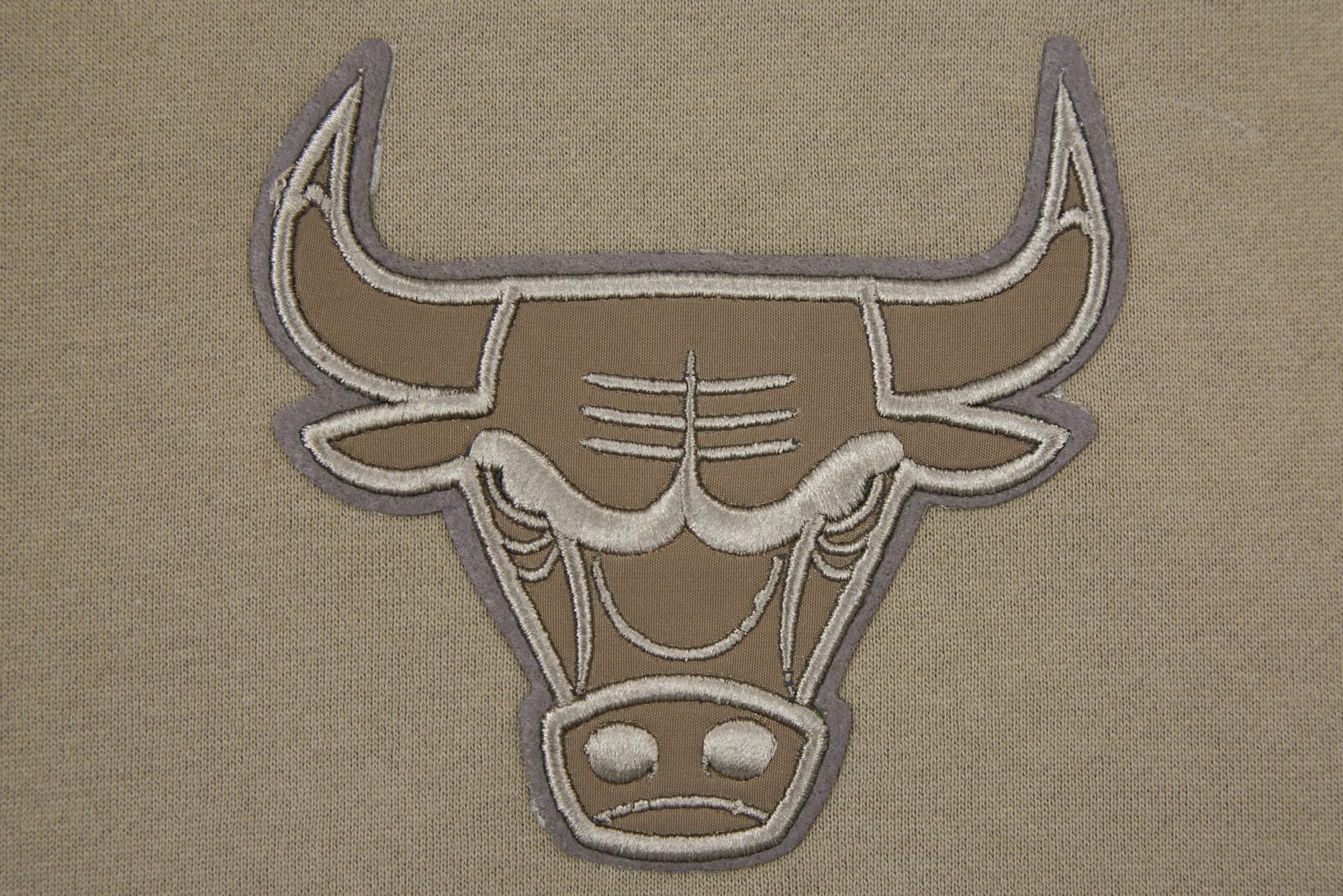 Pro Standard Men's Chicago Bulls Taupe Neutral Fleece Shorts product image