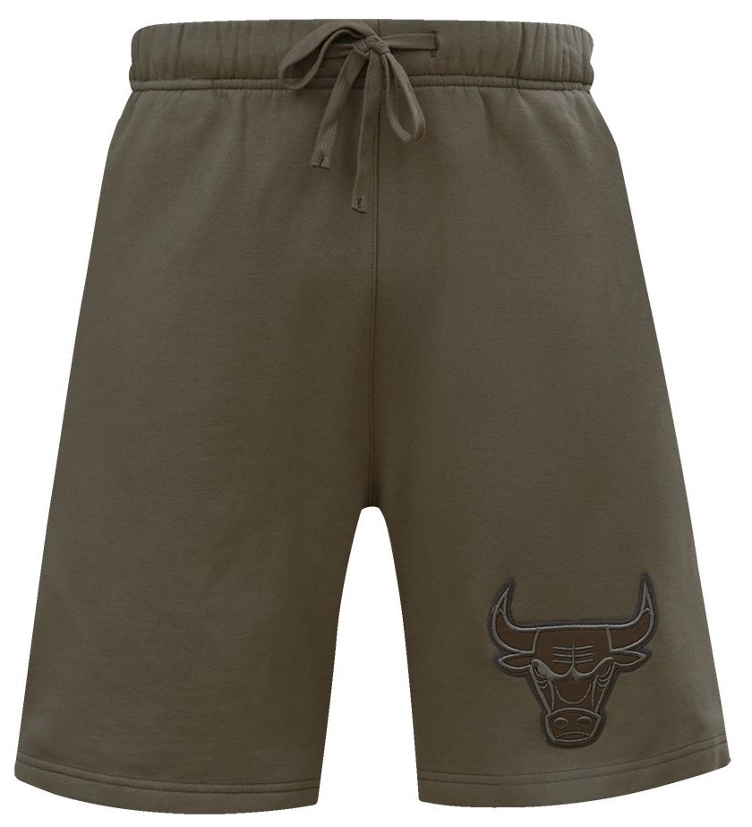 Pro Standard Men's Chicago Bulls Taupe Neutral Fleece Shorts product image