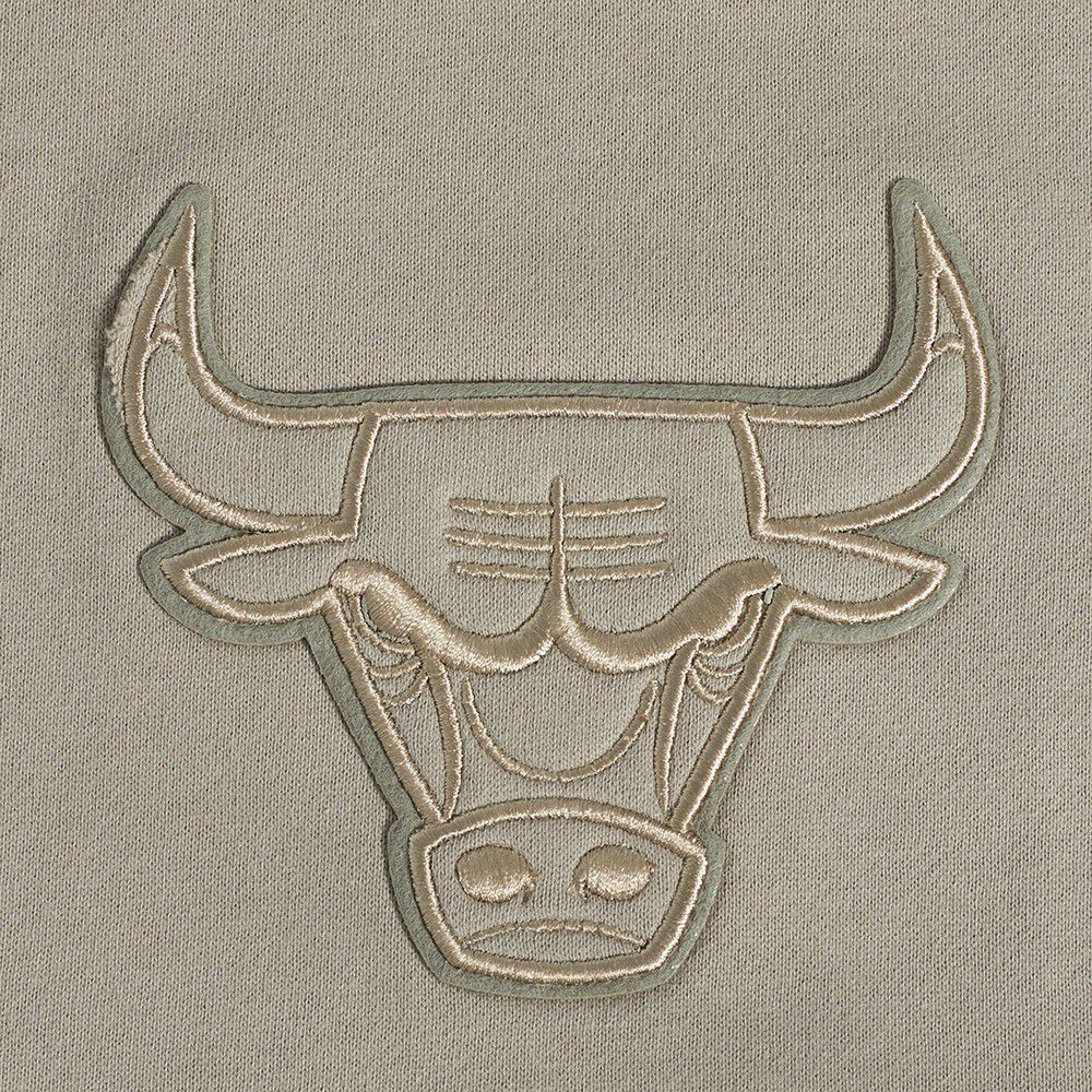 Pro Standard Men's Chicago Bulls Taupe Neutral Fleece Shorts product image