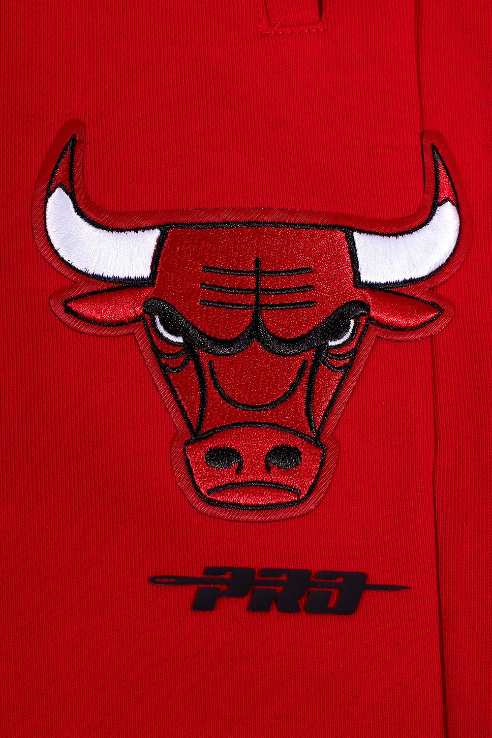 Pro Standard Men's Chicago Bulls Red Script Tail Rib Fleece Sweatpantss product image