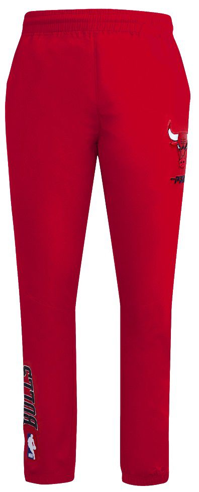 Pro Standard Men's Chicago Bulls Red Classic Wind Suit Woven Pants product image