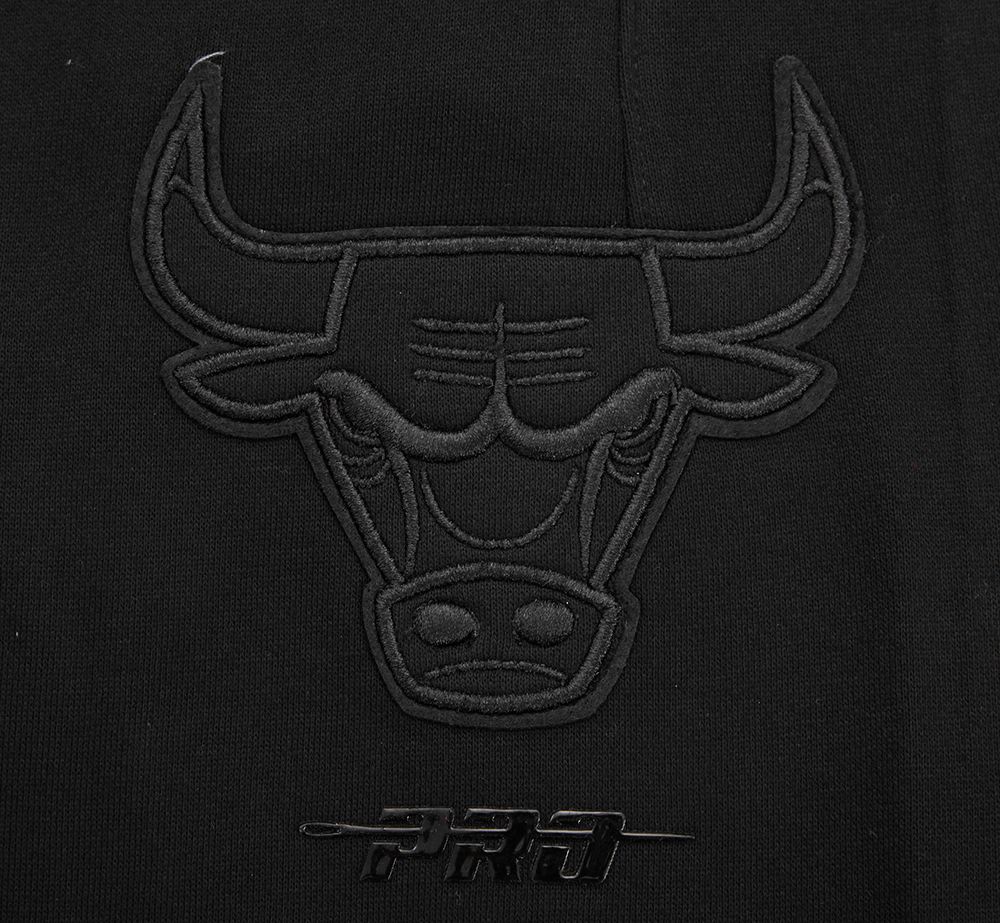 Pro Standard Men's Chicago Bulls Black Neutral Fleece Sweatpants product image