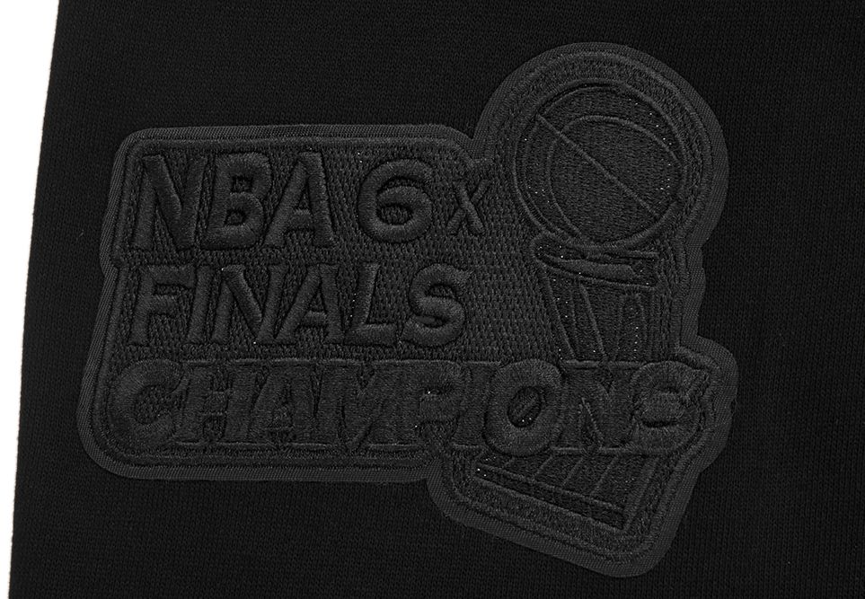 Pro Standard Men's Chicago Bulls Black Neutral Fleece Sweatpants product image
