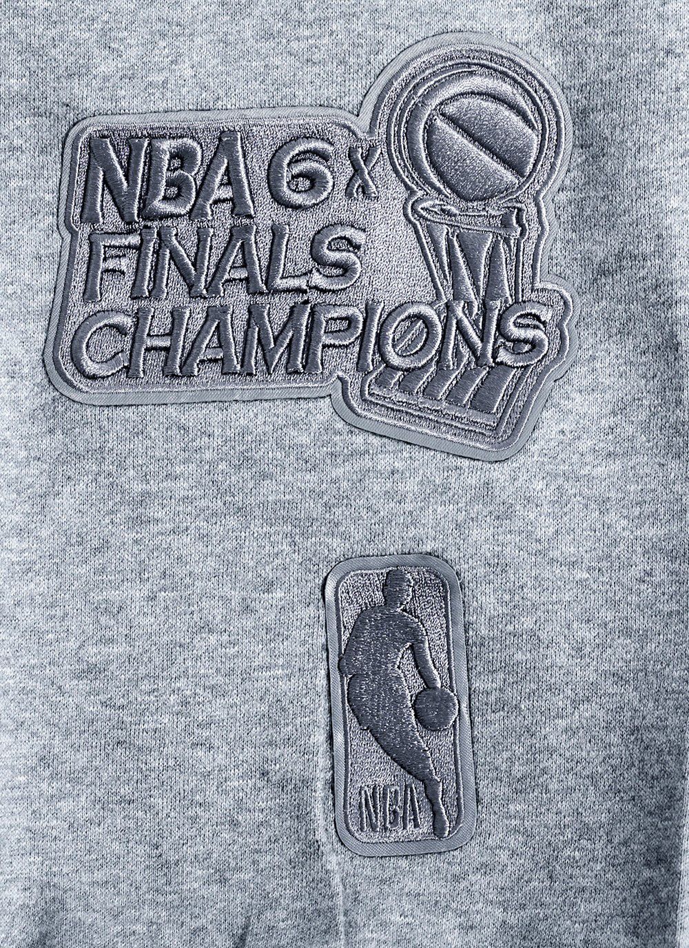 Pro Standard Men's Chicago Bulls Gray Neutral Fleece Sweatpants product image