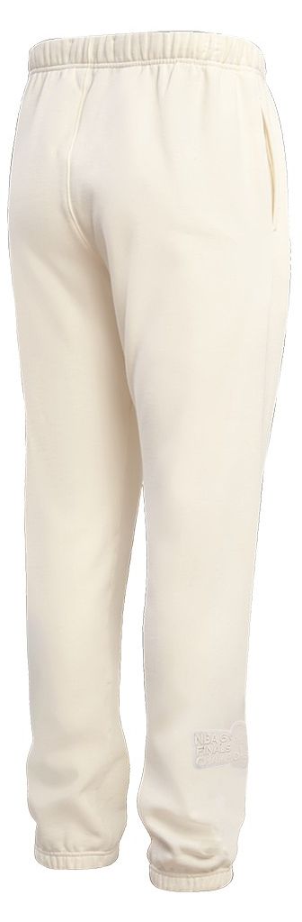Pro Standard Men's Chicago Bulls Off White Neutral Fleece Sweatpants product image