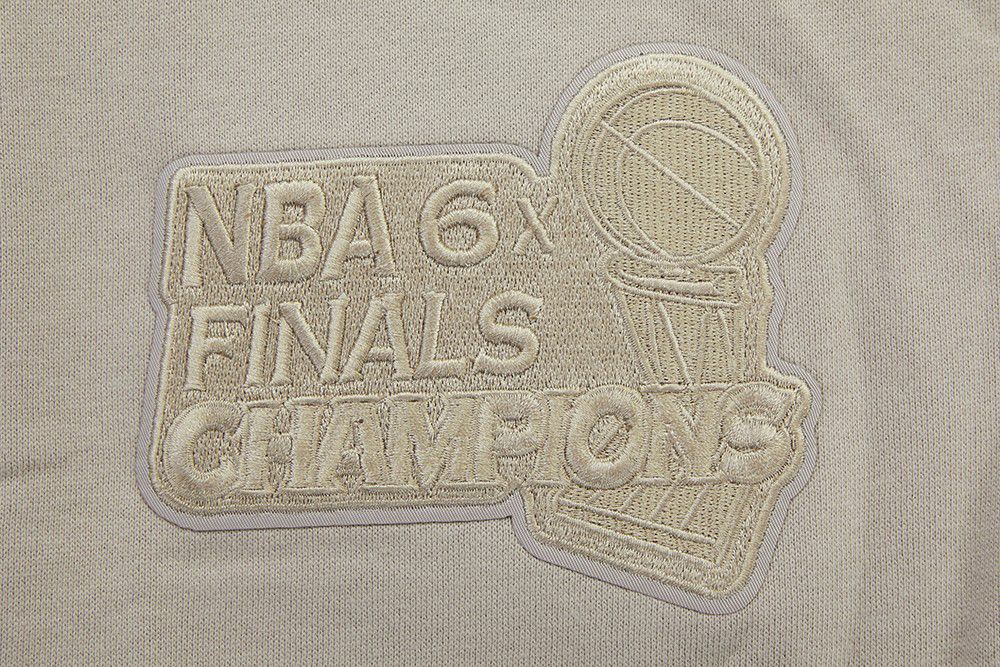 Pro Standard Men's Chicago Bulls Taupe Neutral Fleece Sweatpants product image