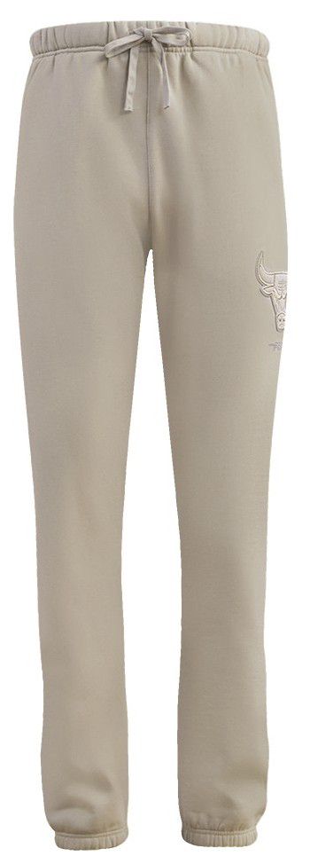 Pro Standard Men's Chicago Bulls Taupe Neutral Fleece Sweatpants product image