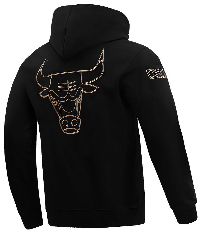 Pro Standard Men's Chicago Bulls Black 'Black and Gold' Hoodie product image