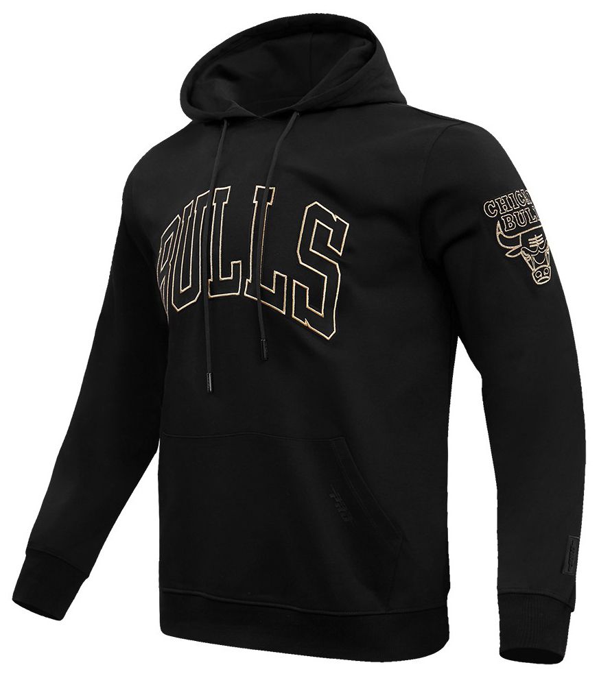 Pro Standard Men's Chicago Bulls Black 'Black and Gold' Hoodie product image