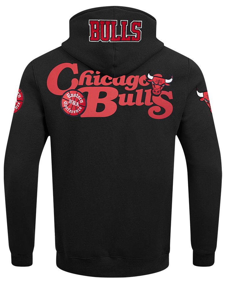 Pro Standard Men's Chicago Bulls Black Souvenir Fleece Pullover Hoodie product image