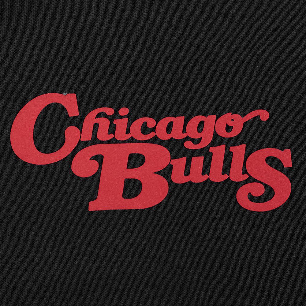 Pro Standard Men's Chicago Bulls Black Souvenir Fleece Pullover Hoodie product image
