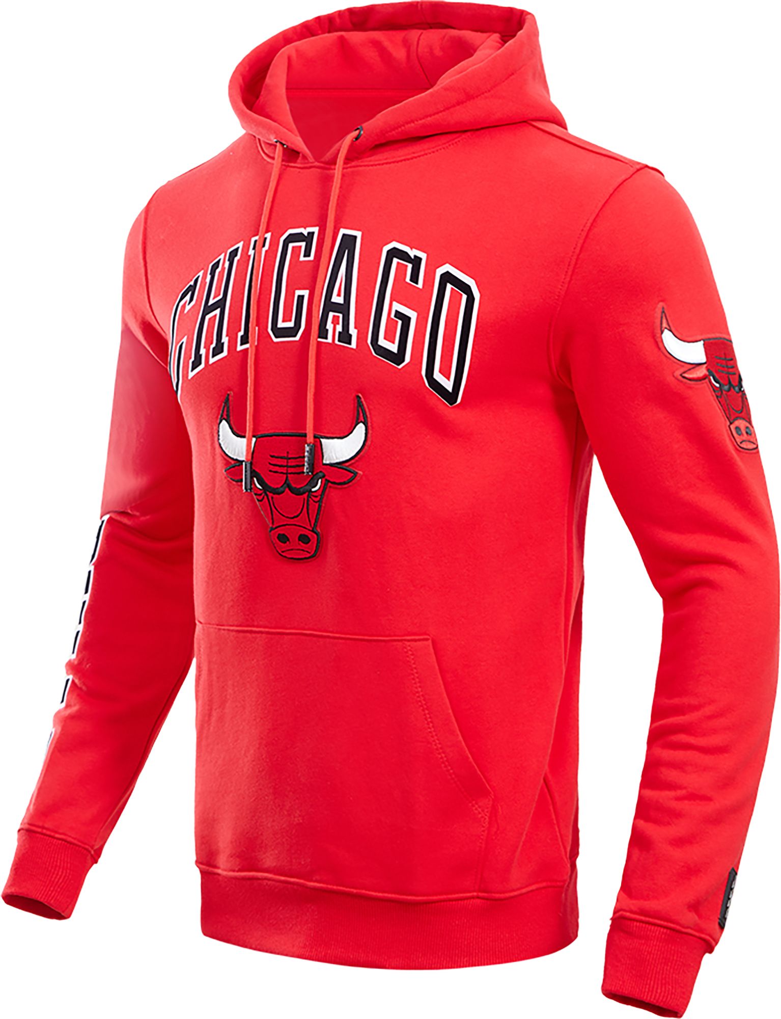 Pro Standard Men's Chicago Bulls Pullover Fleece Hoodie