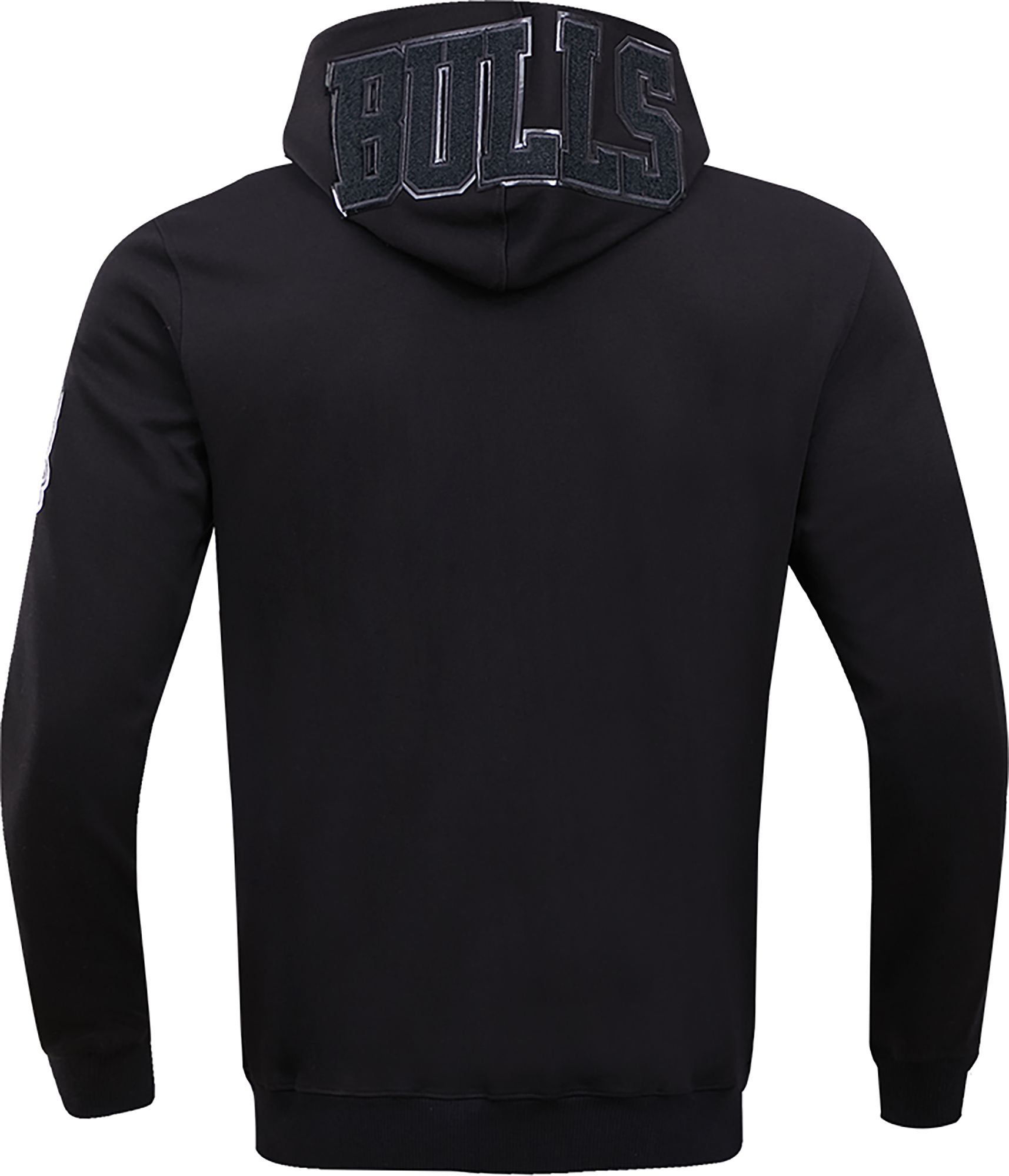 Pro Standard Men's Chicago Bulls Black Full Zip Hoodie product image