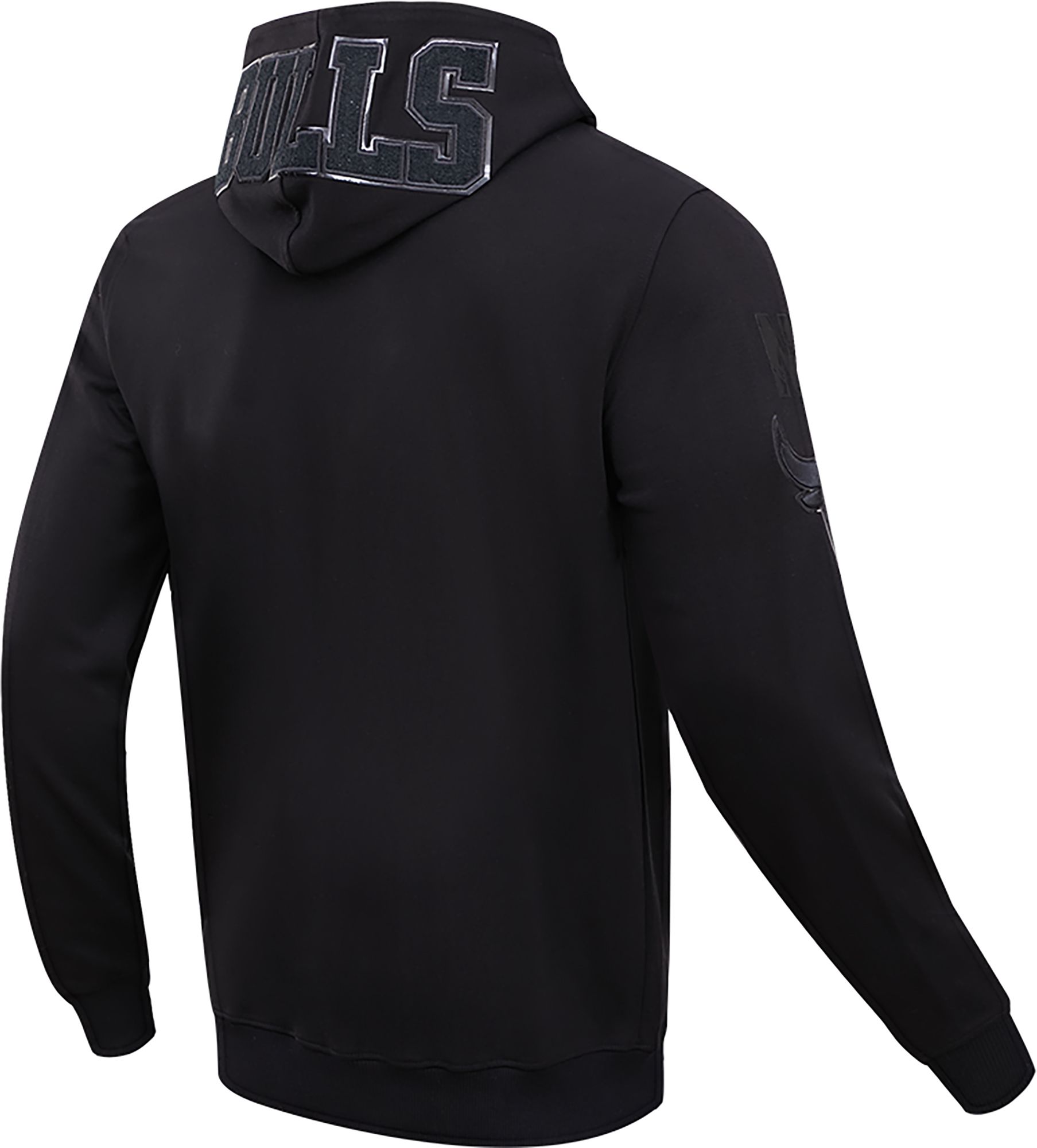 Pro Standard Men's Chicago Bulls Black Full Zip Hoodie product image