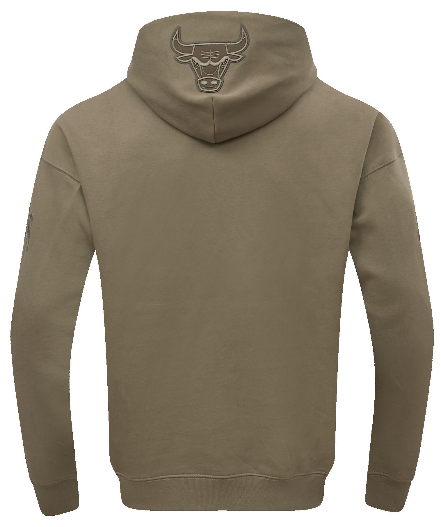 Pro Standard Men's Chicago Bulls Taupe Neutral Drop Shoulder Fleece Hoodie product image