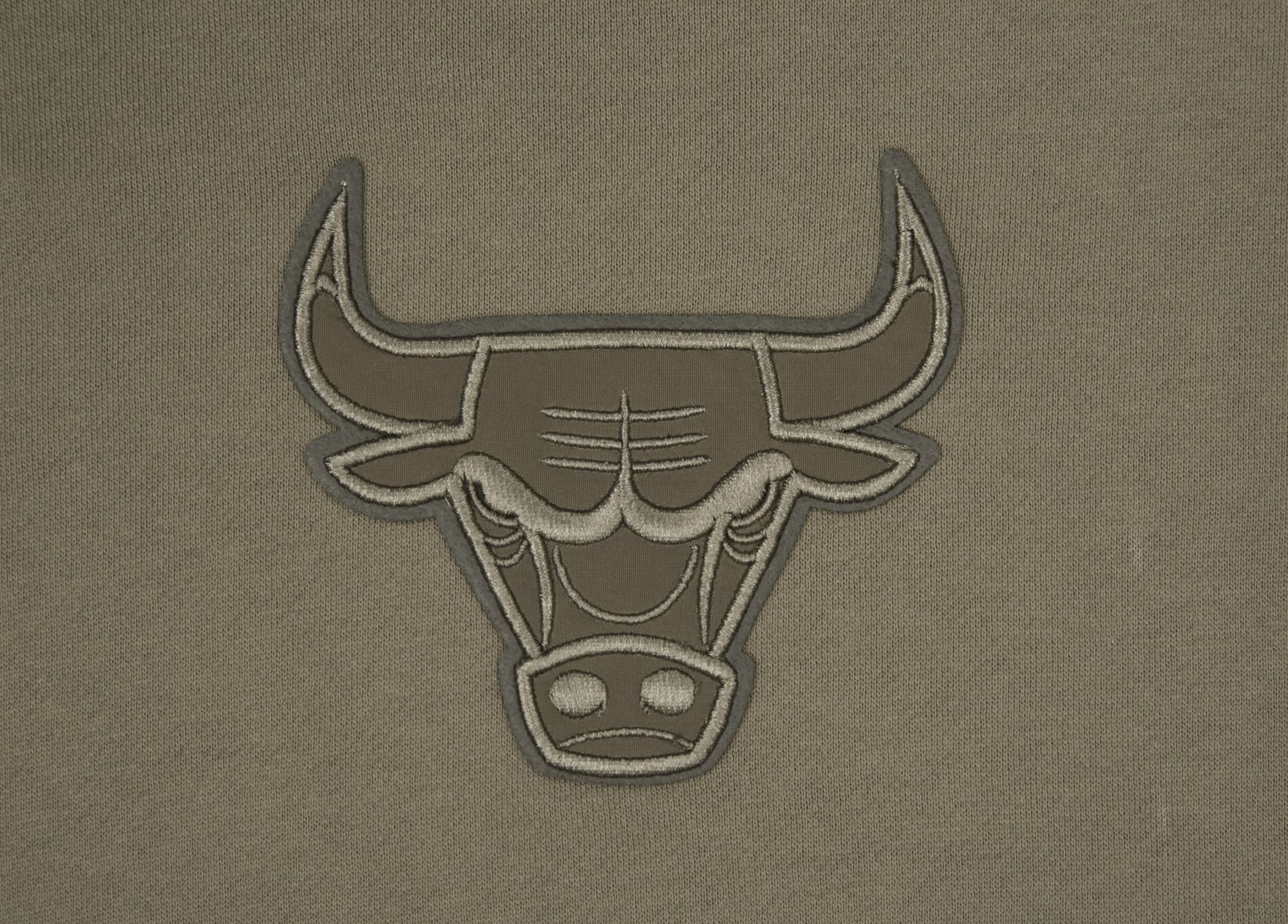 Pro Standard Men's Chicago Bulls Taupe Neutral Drop Shoulder Fleece Hoodie product image