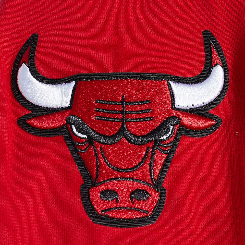 Pro Standard Men's Chicago Bulls Lonzo Ball #2 Red Skyhook Fleece Hoodie product image