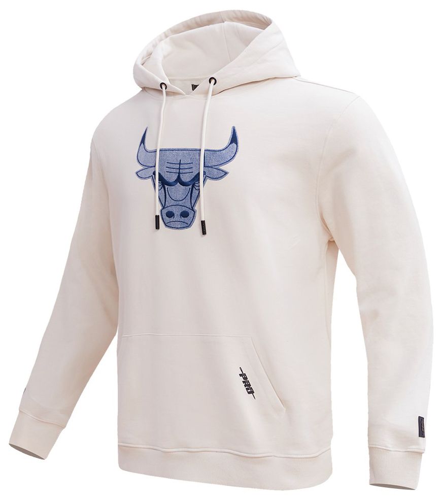Pro Standard Men's Chicago Bulls Linen Varsity Blues Hoodie product image