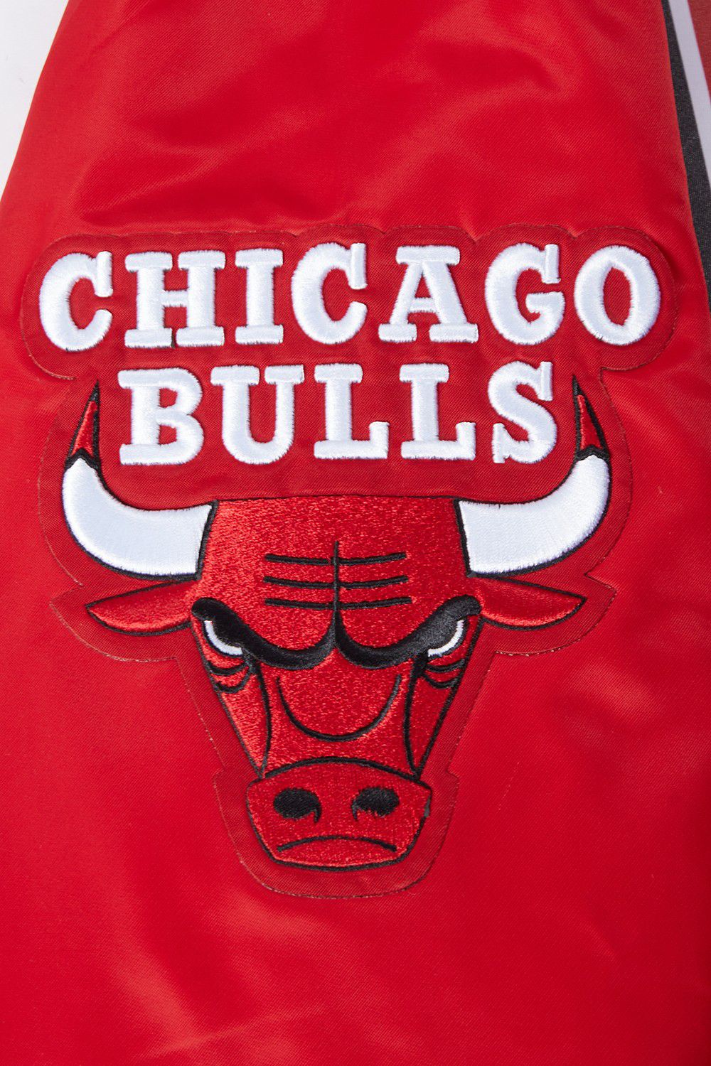 Pro Standard Men's Chicago Bulls Red Big Logo Satin Jacket product image