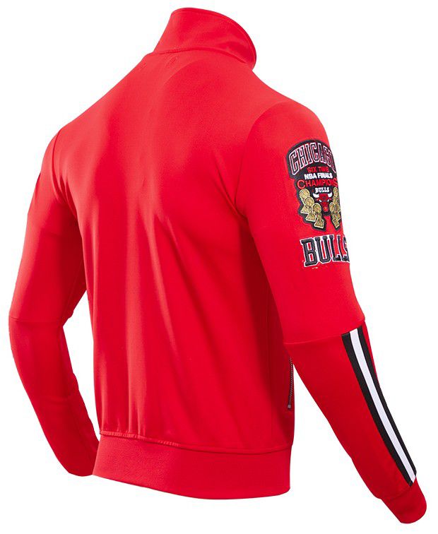 Pro Standard Men's Chicago Bulls Red Classic Track Jacket product image