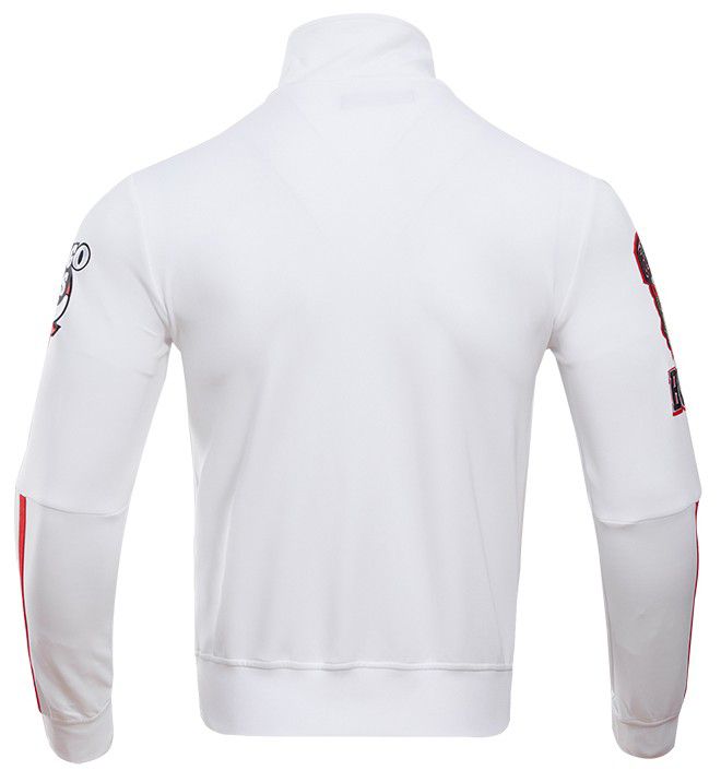 Pro Standard Men's Chicago Bulls White Classic Track Jacket product image