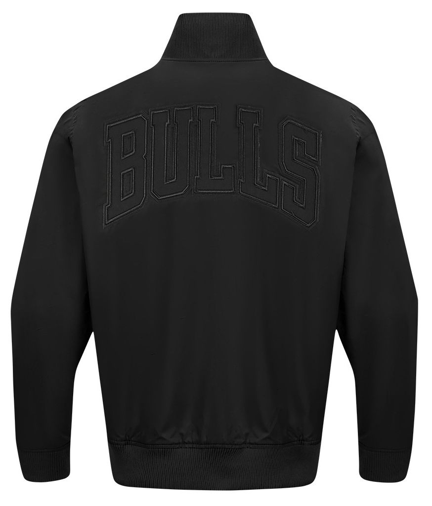 Pro Standard Men's Chicago Bulls Black Neutral Twill Jacket product image