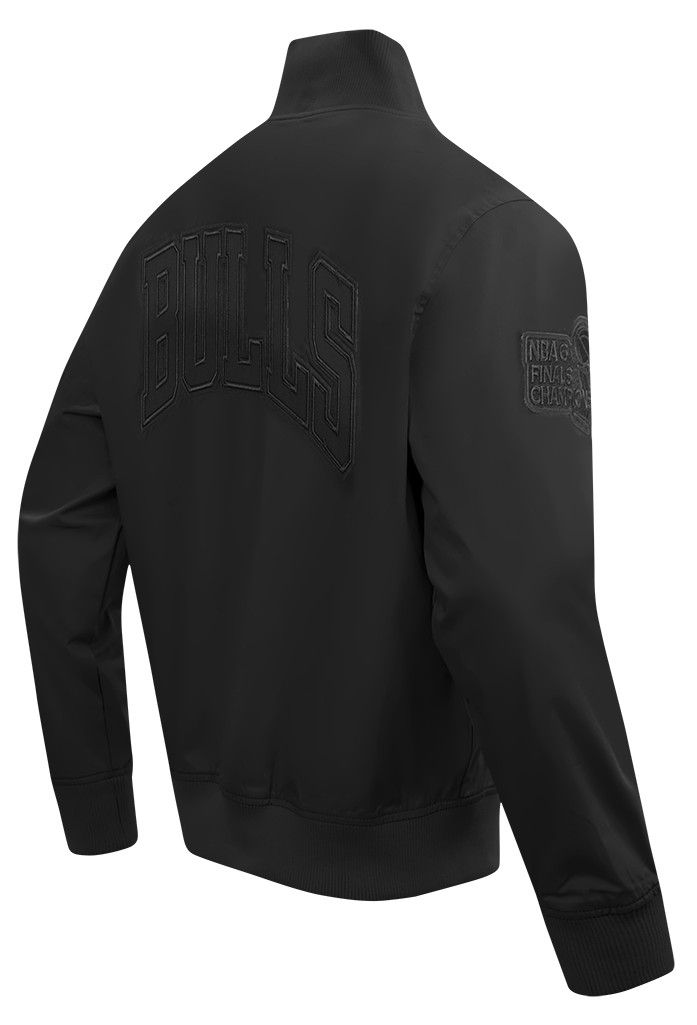 Pro Standard Men's Chicago Bulls Black Neutral Twill Jacket product image