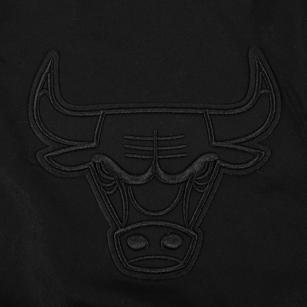 Pro Standard Men's Chicago Bulls Black Neutral Twill Jacket product image