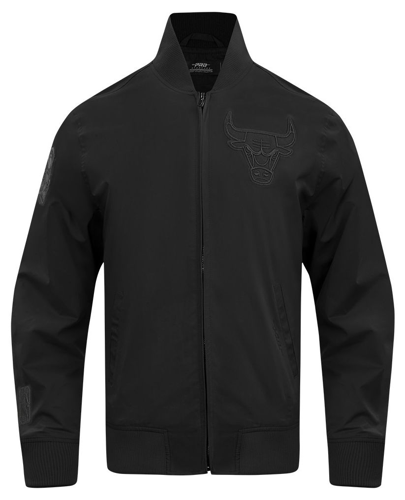 Pro Standard Men's Chicago Bulls Black Neutral Twill Jacket product image