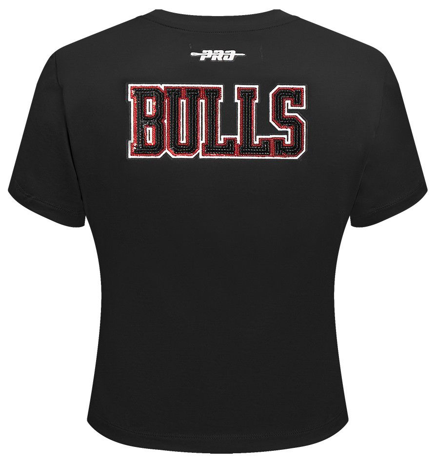 Pro Standard Women's Chicago Bulls Black Game Day Classics Baby Doll T-Shirt product image