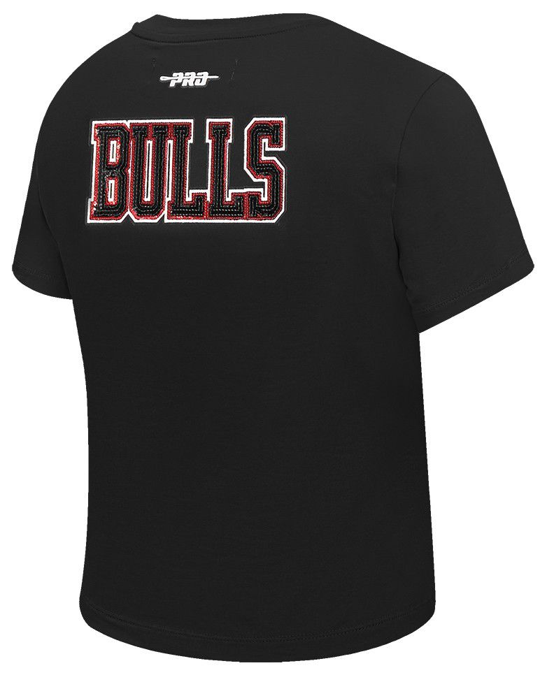 Pro Standard Women's Chicago Bulls Black Game Day Classics Baby Doll T-Shirt product image