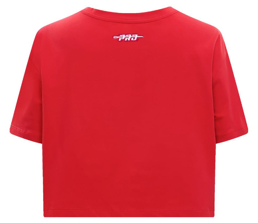 Pro Standard Women's Chicago Bulls Red Wordplay Boxy T-Shirt product image