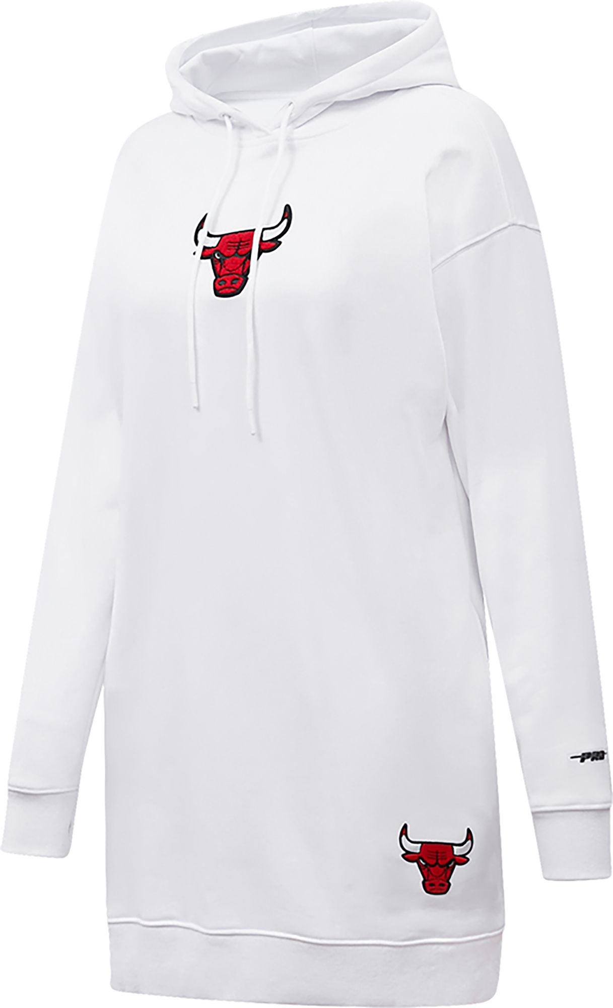 Pro Standard Women's Chicago Bulls White Hooded Dress product image