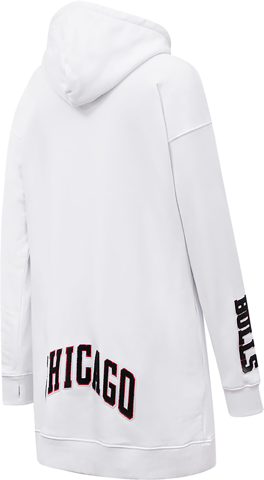 Pro Standard Women's Chicago Bulls White Hooded Dress product image