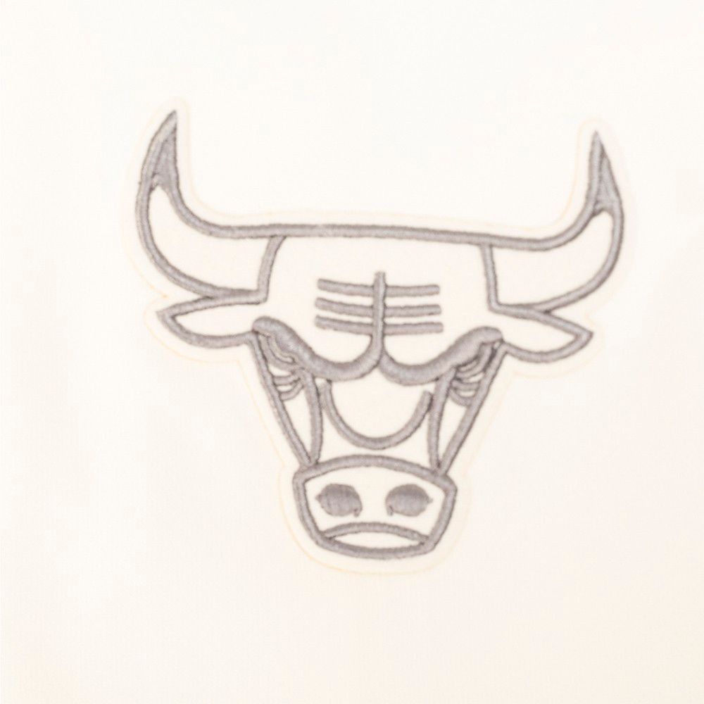 Pro Standard Women's Chicago Bulls Off White Street Team Crewneck Sweatshirt product image