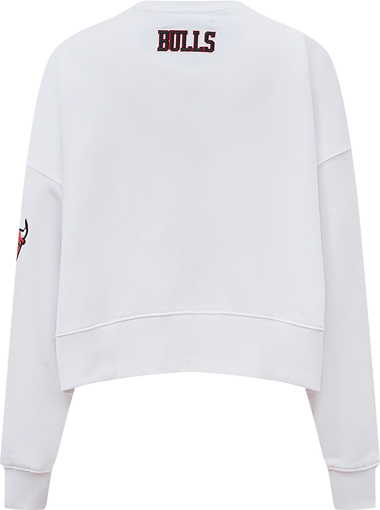 Pro Standard Women's Chicago Bulls White Fleece Crewneck Sweater product image