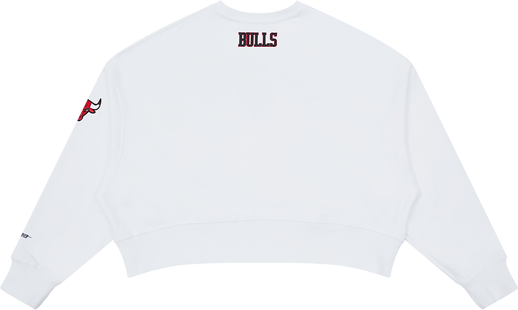 Pro Standard Women's Chicago Bulls White Fleece Crewneck Sweater product image