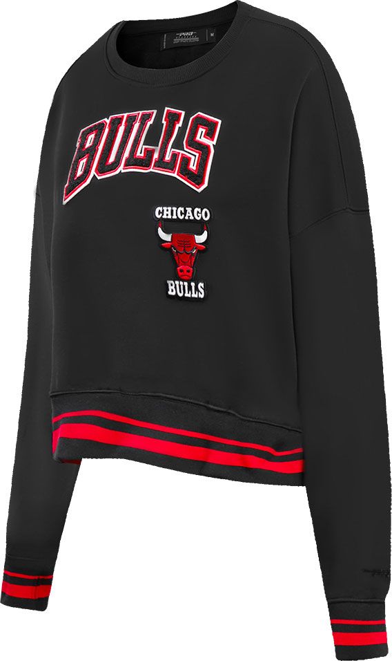 Pro Standard Women's Chicago Bulls Ribbed Crewneck Sweatshirt product image