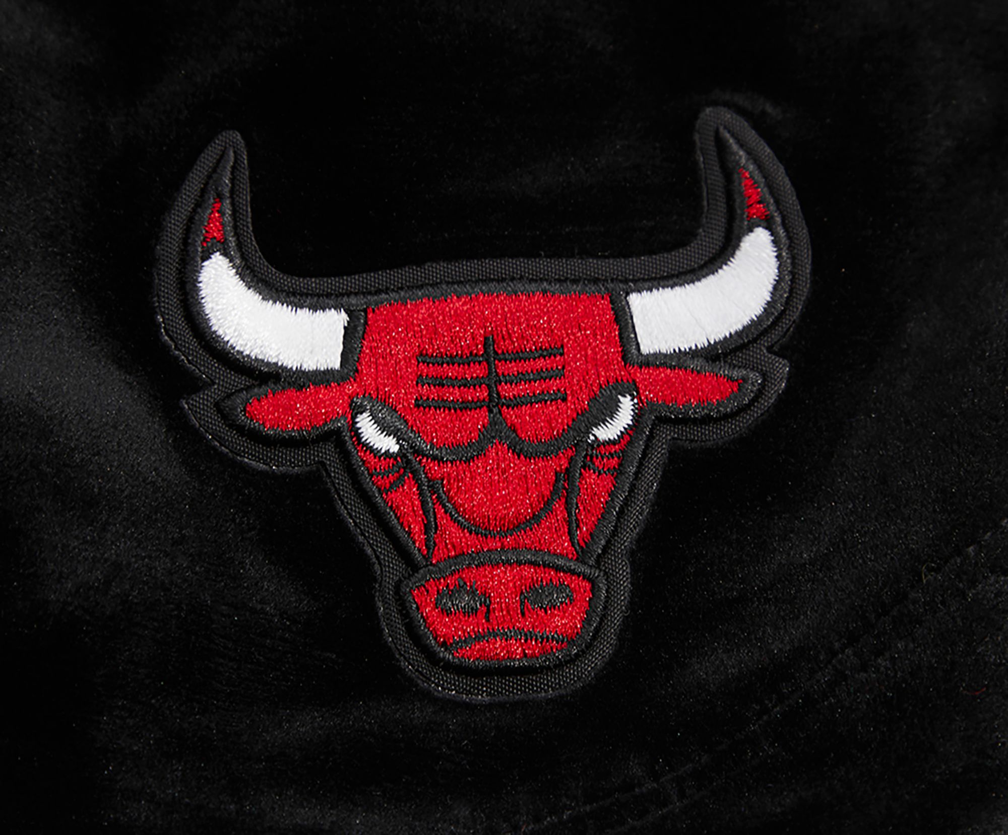 Pro Standard Women's Chicago Bulls Black Velour Shorts product image