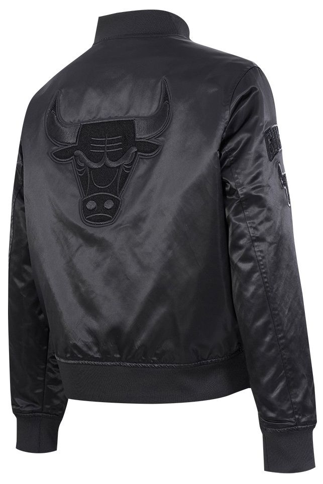 Pro Standard Women's Chicago Bulls Black Classic Varsity Jacket product image