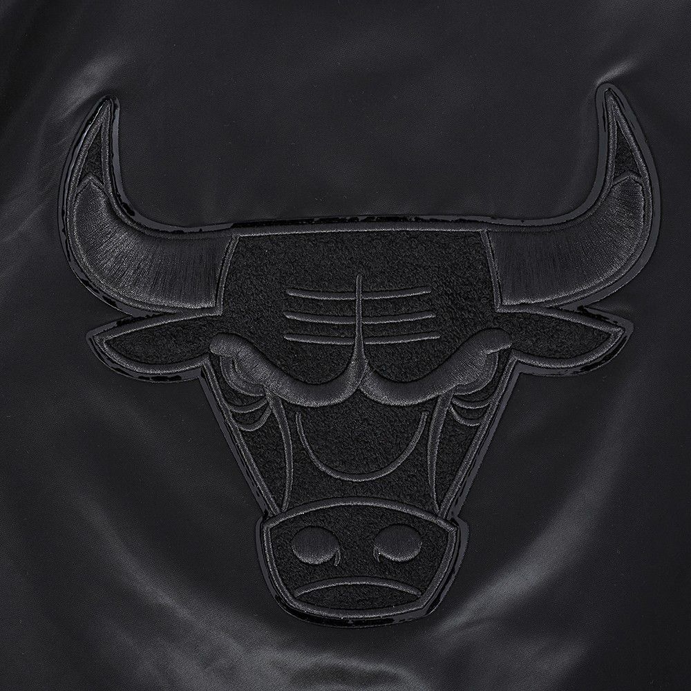 Pro Standard Women's Chicago Bulls Black Classic Varsity Jacket product image