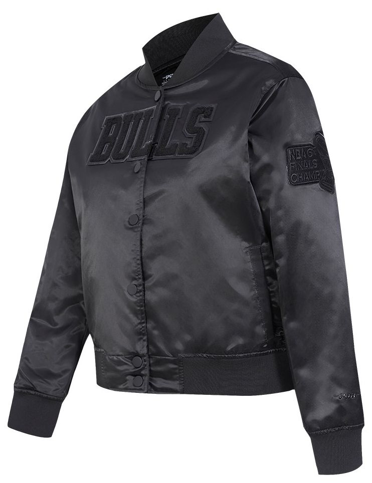 Pro Standard Women's Chicago Bulls Black Classic Varsity Jacket product image